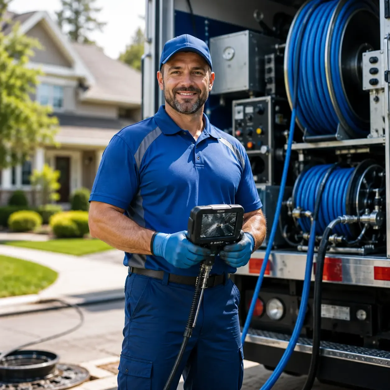 Local outdoor drain cleaning specialists in Sciota, PA